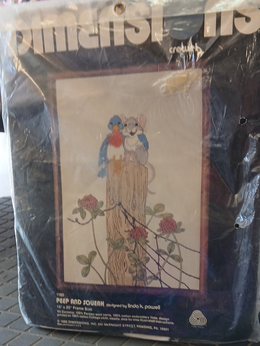 Peep and Squeak Framed Bird Art Print